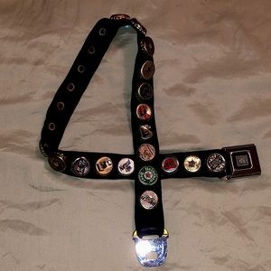 Vintage 90’s recycled bike tire belt